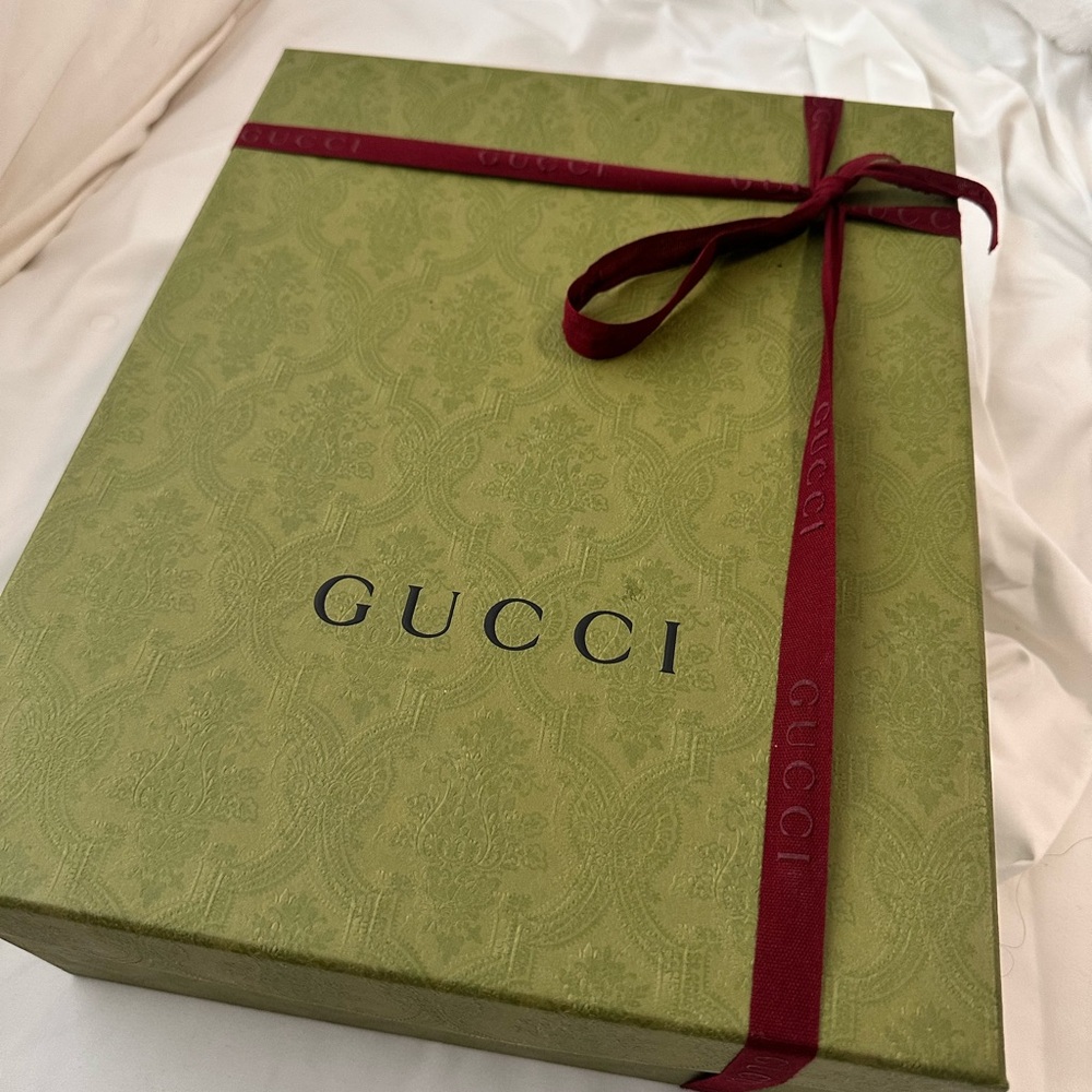 Gucci casual slides with original Box